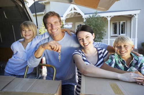 Professional team handling furniture removal in Finchley