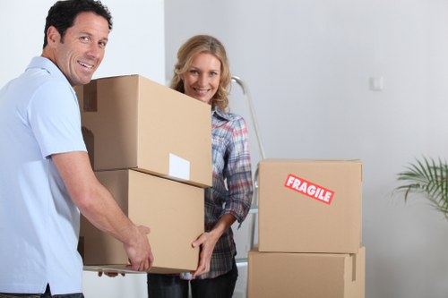 Local expert driving removal truck in Finchley